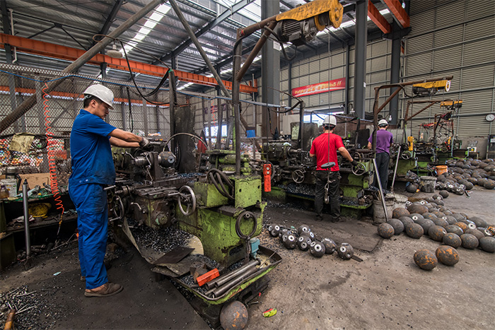 平凉网架配件车间